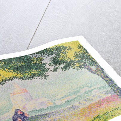 View of the Church of Santa Maria degli Angeli, near Assisi, 1909 by Henri-Edmond Cross