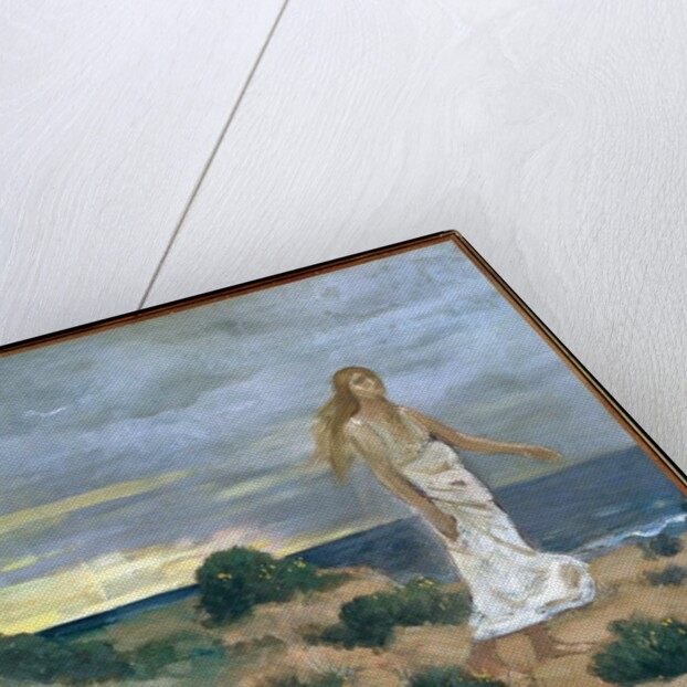 Woman by the Sea, 1887 by Pierre Puvis de Chavannes