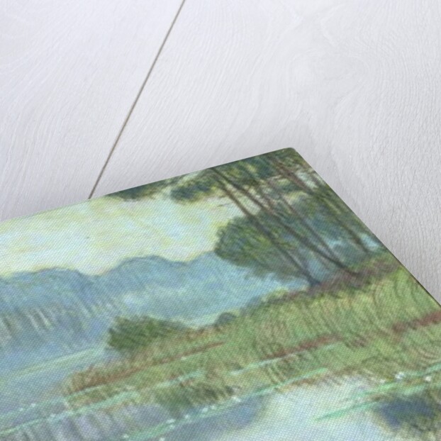 Landscape with Overgrown Pond, c.1900 by Jean Francis Auburtin