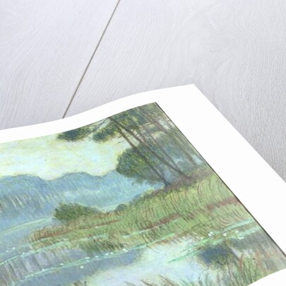 Landscape with Overgrown Pond, c.1900 by Jean Francis Auburtin