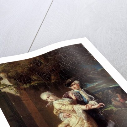 Lovelace's Kidnapping of Clarissa Harlowe, 1867 by Edouard Louis Dubufe