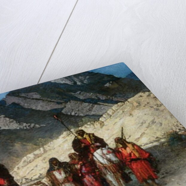 In the Mountains, 1870s by Leon Joseph Florentin Bonnat