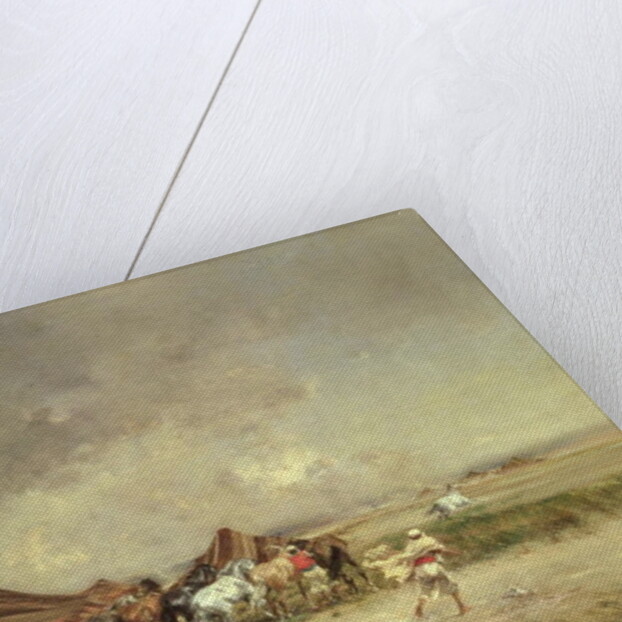 Arab Encampment, 1872 by Victor-Pierre Huguet
