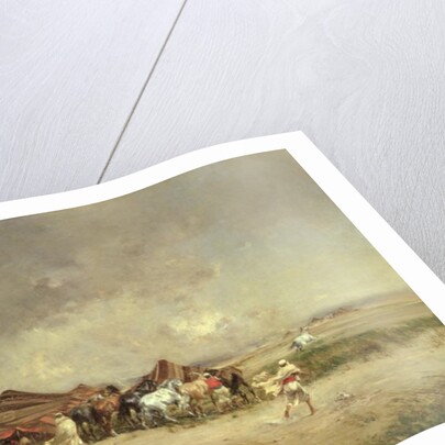 Arab Encampment, 1872 by Victor-Pierre Huguet