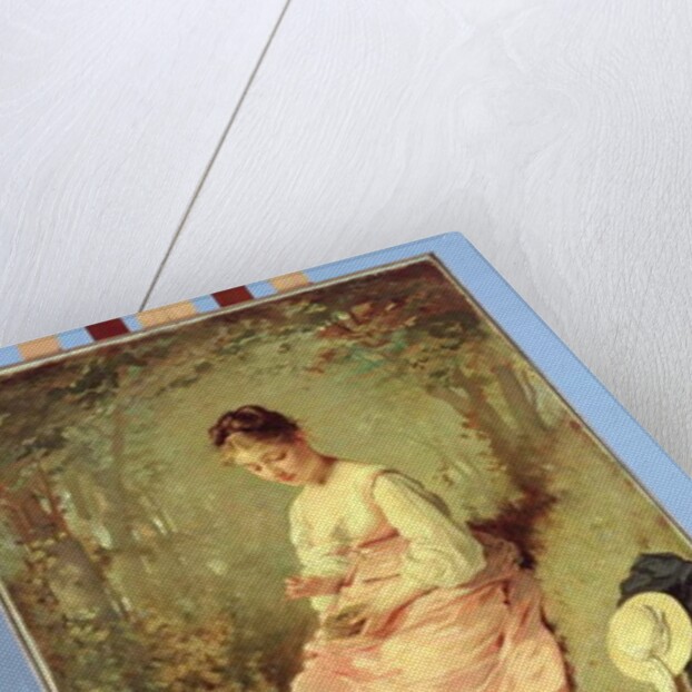 Young Girl with a Nest, late 1860s by Charles Joshua Chaplin