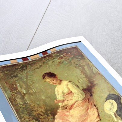 Young Girl with a Nest, late 1860s by Charles Joshua Chaplin