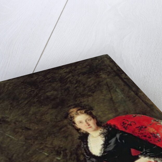 Portrait of Mme N.M. Polovtsova, 1876 by Charles Emile Auguste Carolus-Duran