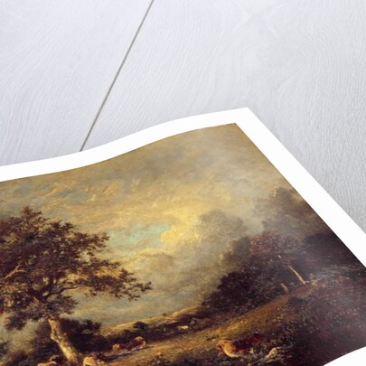 Landscape with Cows, 1870s by Jules Dupre