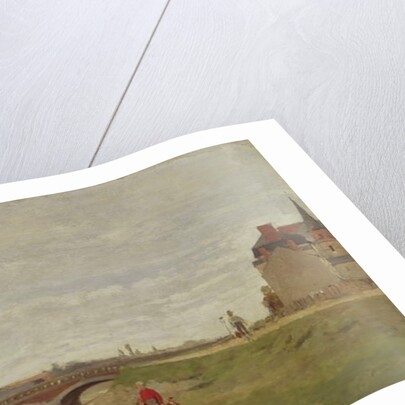 Landscape with a Bridge, early 1870s by Stanislas Victor Edouard Lepine