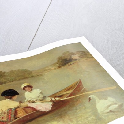 Boating on the Seine, 1875-76 by Ferdinand Heilbuth