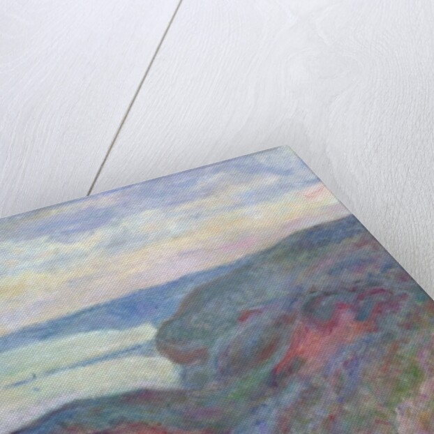 Cliffs near Dieppe, 1897 by Claude Monet