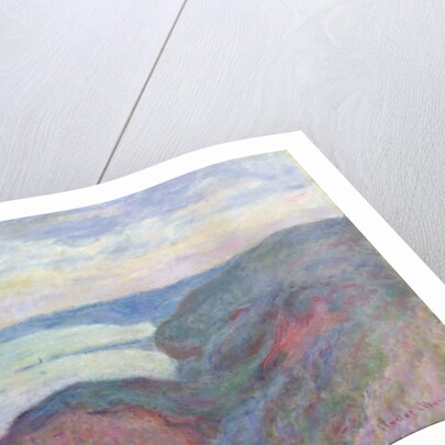 Cliffs near Dieppe, 1897 by Claude Monet