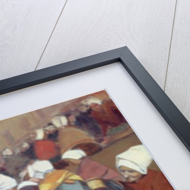 Market in Brest, c.1899 by Fernand Piet