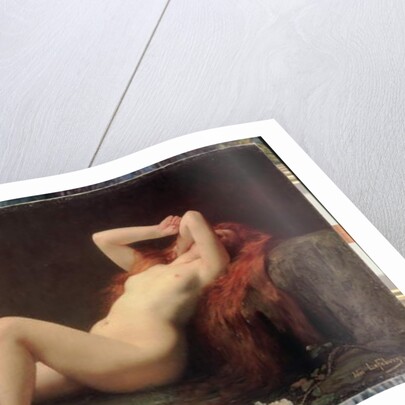 Mary Magdalene in the Cave, 1876 by Jules Joseph Lefebvre