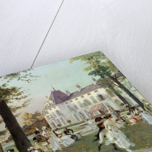 Reception at Malmaison, 1802 by Francois Flameng