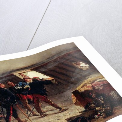 Episode from the Franco-Prussian War, 1875 by Alphonse Marie de Neuville