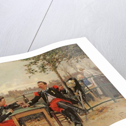 The Commander's Feast, 1875 by Alphonse Marie de Neuville