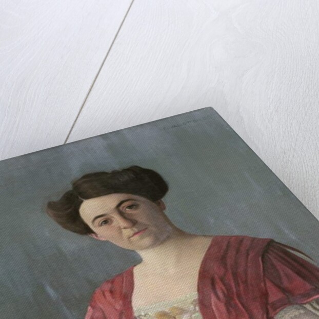 Portrait of Mme Haasen, 1908 by Felix Edouard Vallotton