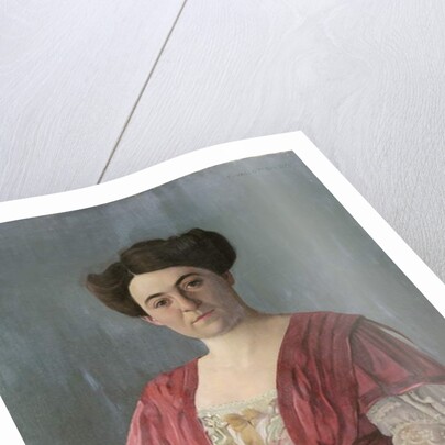 Portrait of Mme Haasen, 1908 by Felix Edouard Vallotton