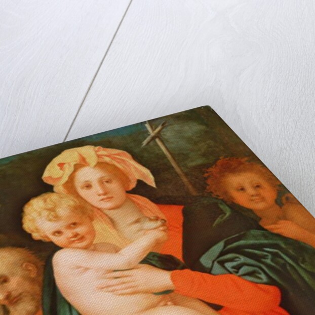 The Virgin and Child with St. Joseph and John the Baptist, 1521-27 by Jacopo Pontormo
