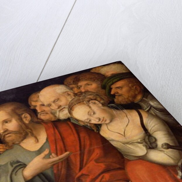 Christ and the Woman taken in Adultery by Lucas the Younger Cranach