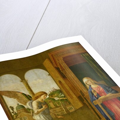 The Annunciation, 1495 by Giovanni Battista Cima da Conegliano