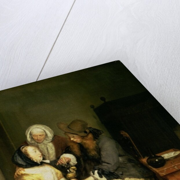 The Glass of Lemonade by Gerard ter Borch or Terborch