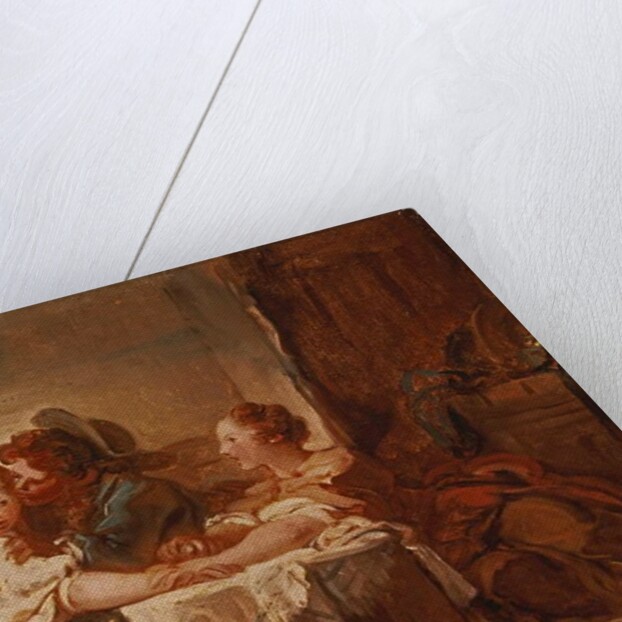 The Prize of a Kiss, 1760 by Jean-Honore Fragonard