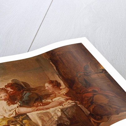 The Prize of a Kiss, 1760 by Jean-Honore Fragonard