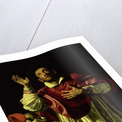 St. Carlo Borromeo, c.1610 by Orazio Borgianni