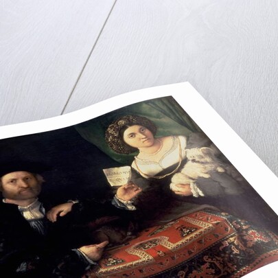 Husband and Wife, c.1523 by Lorenzo Lotto