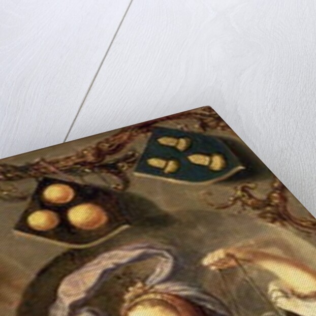 The Healing of the Blind Man of Jericho by Lucas van Leyden