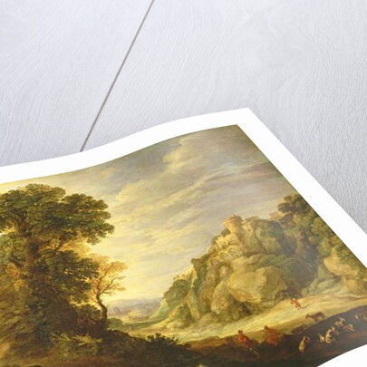 A Mountain Landscape, 1626 by Paul Brill or Bril