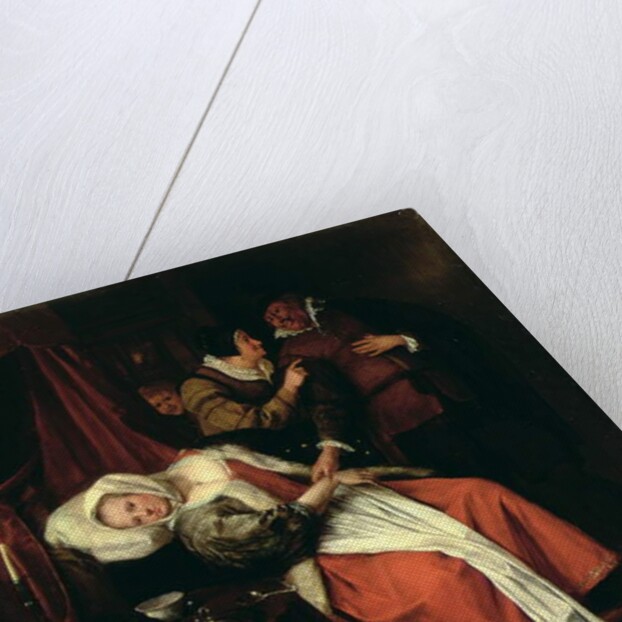 The Patient and the Doctor, 1660s by Jan Havicksz. Steen