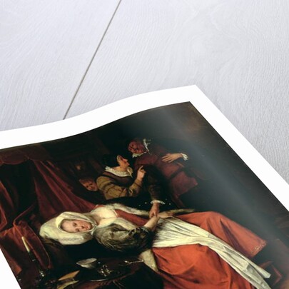 The Patient and the Doctor, 1660s by Jan Havicksz. Steen