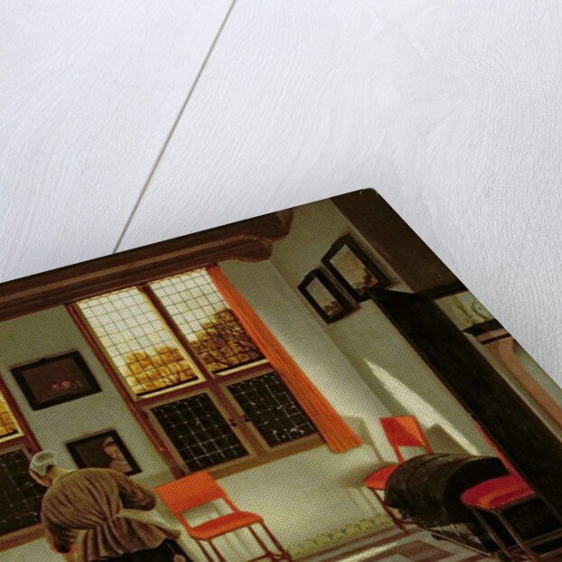 A Dutch Interior, 1665-70 by Pieter Janssens