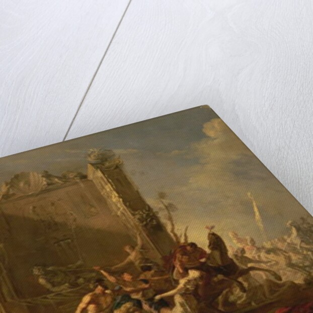 The Rape of the Sabine Women by Johann Heinrich Schonfeldt