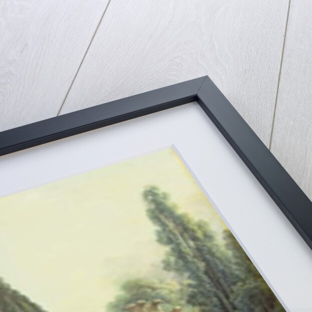 Landscape near Beauvais, early 1740s by Francois Boucher