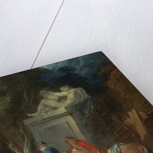 Crossing the Ford, late 1730s by Francois Boucher