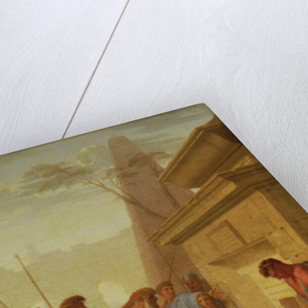 Darius Hystaspes Opens the Tomb of Nitocris, c.1649 by Eustache Le Sueur