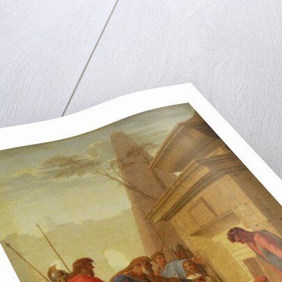 Darius Hystaspes Opens the Tomb of Nitocris, c.1649 by Eustache Le Sueur