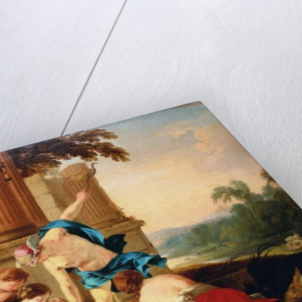 Mercury Entrusts Bacchus to the Care of the Nymphs, 1638 by Laurent de La Hire or La Hyre