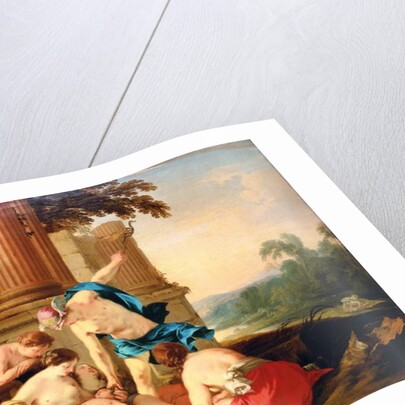 Mercury Entrusts Bacchus to the Care of the Nymphs, 1638 by Laurent de La Hire or La Hyre