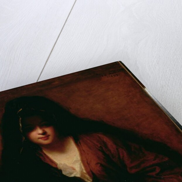 Young Woman Wearing a Shawl, 1699 by Jean Baptiste Santerre