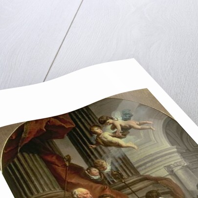 The Mass of St. Basil, 1743-7 by Pierre Subleyras