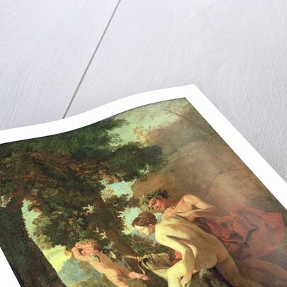 Venus, Faun and Putti, early 1630s by Nicolas Poussin