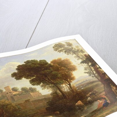 Italian Landscape, 1648 by Claude Lorrain
