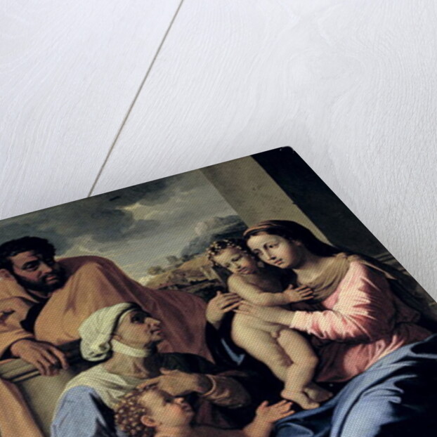 The Holy Family with St. Elizabeth and John the Baptist, 1655 by Nicolas Poussin