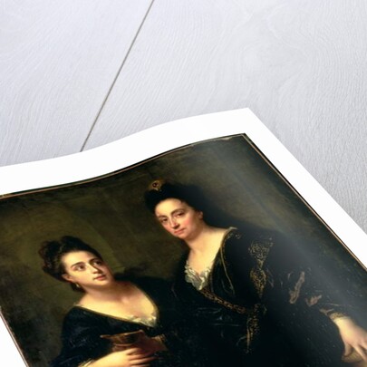Portrait of Two Actresses, 1699 by Jean Baptiste Santerre