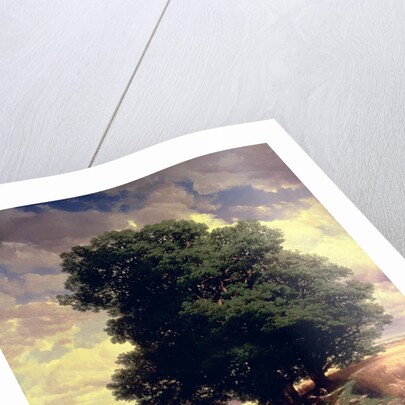 Landscape with Oaks, 1859 by Alexandre Calame